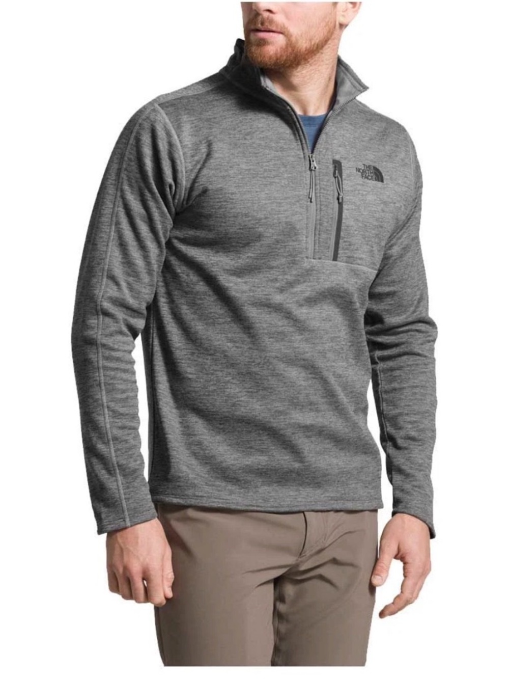 Men’s The North Face Men’s Canyonlands 1/4-Zip Fleece Pullover Jacket XL